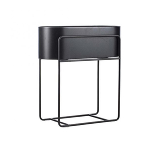 Modern Decorative Planter With Stand Featuring Durable Iron <b>Frame</b> for Indoor Outdoor <b>Plant</b> Display - Product Image 5