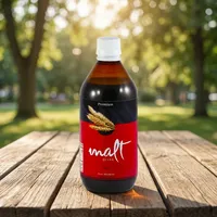 Vitaminas Líquidas Orales para Adultos, Bebida de Malta Sin Alcohol, 500 ml, Sin Lácteos, Vegana, Sin Gluten, Estimulante de Energía, No Apto para Recién Nacidos