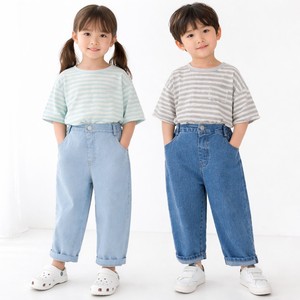 Pantalon Cargo Enfant Garçon Fille Taille Élastique Multi-Poches Décontracté Coupe Évasée Jean Empilé Séchage Rapide Vente en Gros - Product Image 3
