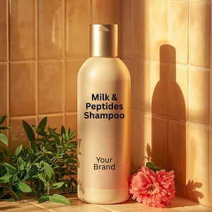 Crème végétalienne au lait de coco et aux peptides pour cheveux secs et abîmés, réparation nourrissante avec services OEM/ODM - Product Image 6