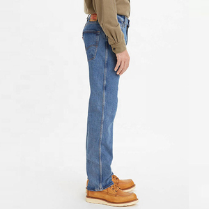 กางเกงยีนส์ผู้ชายสีเทาอ่อนแบบขาดๆ ทรงสกินนี่ รุ่นใหม่ - Product Image 2