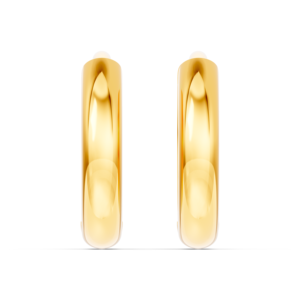 9K 10K 14K 18K <b>Solid</b> <b>Gold</b> <b>Huggies</b> Earrings 11mm IGI Certified RJC ODM OEM Ethical Fine Jewellery Manufacturer Wholesale EA502332 - Product Image 3