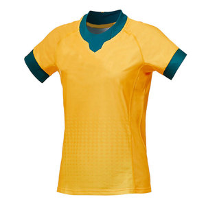 Último Modelo de Camiseta de Rugby Sublimada y Transpirable, Tallas Grandes, Uniformes Personalizados para Equipos, Ropa de Entrenamiento de Fútbol Personalizada de Secado Rápido - Product Image 1