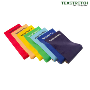 Bande de résistance en latex naturel OEM Thera Band |   Bandes élastiques de thérapie en gros et feuilles de stretching pour physiothérapie et yoga - Product Image 4