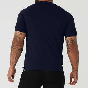 Camisetas Deportivas Transpirables de Secado Rápido con Logotipo Personalizado 2025, Camisetas de Poliéster para Gimnasio, Entrenamiento, Running, Ajuste Slim Fit - Product Image 3