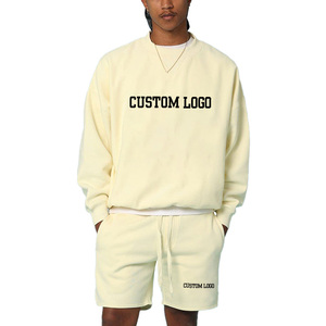 Conjunto de Camiseta y Pantalones Cortos Personalizados con Logotipo para Hombre, Conjunto de Verano de Dos Piezas - Product Image 3