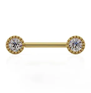 Pulsera de moissanita premium en oro macizo de 10k, 14k, 18k, en colores blanco, amarillo y rosa, con claridad VVS, color DEF, joyería fina para mujer, regalo para fiestas. - Product Image 3