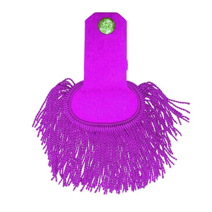 Hombreras ceremoniales con flecos y borlas bordadas para moda - Product Image 6