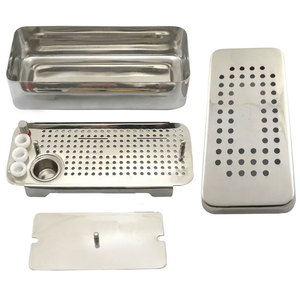 Caja de acero inoxidable para implantes dentales PRF y CGF de alta calidad profesional, implantes dentales y cirugía oral. - Product Image 1