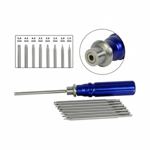 Juego de Destornilladores Óseos con Mango de Acoplamiento Rápido, Juego de Instrumentos Quirúrgicos - Product Image 1