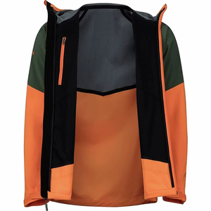 Veste de course pour homme, automne, en cachemire, doublure 100% polyester, imperméable, respirante, coupe-vent, fermeture éclair, utilisation en extérieur - Product Image 5