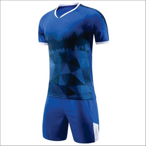 Uniformes de Fútbol Cortos de Invierno Transpirables Estampados de Alta Calidad al por Mayor, Conjunto Completo de Uniformes de Fútbol de Moda para Equipos, de Secado Rápido - Product Image 1
