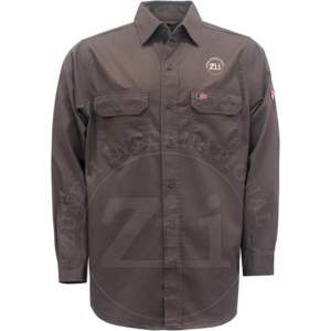 Camisa de Seguridad Ignífuga de Algodón FR, Uniforme de Trabajo Industrial para Hombre, Protección de Nivel 300C-500C Contra el Calor, Suministro de Fábrica - Product Image 1