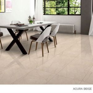 Carreaux de porcelaine polis et émaillés 600x1200mm, grand format, haute brillance, pour sols et murs, pour espaces intérieurs haut de gamme - Product Image 1
