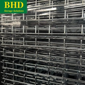 Best-Quality Q235B Mesh Decking Warehouse <b>Storage</b> Racks Shelves 36''-48'' Deep High-Strength Zinc-As Steel Wire Material CE - Product Image 6