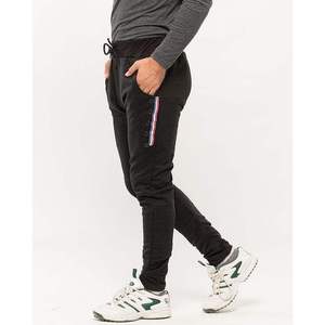 Pantalones Deportivos Ligeros de Poliéster para Hombre, Primavera-Verano, 100% Poliéster, Forro Polar Grueso y Cálido, con Cordón Ajustable, Anti-Pilling, Casuales - Product Image 2