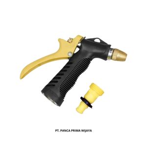 Pistolet à eau de haute qualité Jason Sprayers avec tête en laiton |   Buse de tuyau en alliage de zinc à jets variables, poignée en caoutchouc pour l'irrigation - Product Image 4