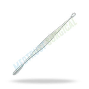 Cureta Volkman de 6.5 Pulgadas (16.5 cm), Instrumento Quirúrgico Ortopédico para Desbridamiento Óseo y Curetaje de Tejidos - Product Image 3