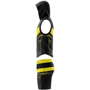 Uniformes de football 7V7 respirants sur mesure de haute qualité, grandes tailles, avec design de compression sublimé - Product Image 2