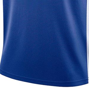 Camiseta de baloncesto azul y amarilla para hombre, camiseta sin mangas para equipo, ropa deportiva ligera y transpirable, entrenamiento, juego, competición - Product Image 6