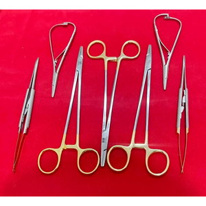 Lot de 7 porte-aiguilles chirurgicaux de haute qualité V. Mueller Mayo-Hegar Hu-Friedy Mathieu, modèle SR-OP-0272, certifiés CE - Product Image 2