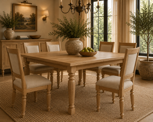 Solid Wood <b>Table</b> Leg Rustic <b>Farmhouse</b> Replacement Legs for <b>Dining</b> <b>Table</b> Coffee <b>Table</b> and Entryway <b>Table</b> - Product Image 3