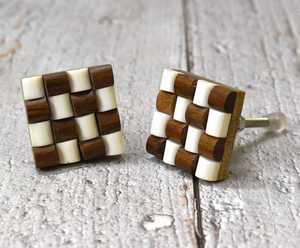 Pomo de resina y madera para armario de dormitorio, cómoda, gabinete de cocina y hogar, tirador de cajón de resina y madera - Product Image 4