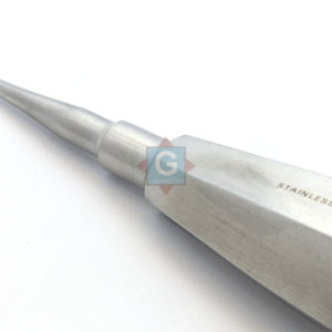 Elevadores Dentales de Luccionamiento de Raíces Grises de Alta Calidad con Certificación CE -4546-44, de Acero Inoxidable, Manuales, Clase I, 1 Año de Garantía - Product Image 4