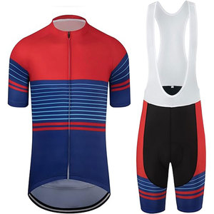 Maillot de cyclisme personnalisé léger et respirant avec impression par sublimation intégrale et short de cyclisme haute performance - Product Image 3