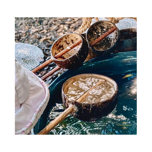 Cuchara de Agua de Coco Ecológica, Hecha a Mano con Concha Natural, para Cocina, Bar y Suministro al por Mayor - Product Image 3