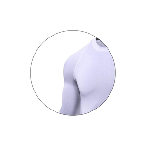 SeaSkin Men <b>White</b> Rash Guard MMA BJJ <b>Compression</b> <b>Shirt</b> Gym Fitness Workout Top Sleeveless Quick Dry UV Protection - Product Image 4