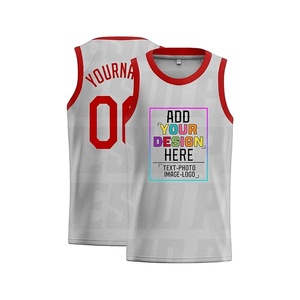 เสื้อบาสเก็ตบอลมืออาชีพ แห้งเร็ว ระบายอากาศได้ดี ปรับแต่งได้ตามต้องการ เสื้อบาสเก็ตบอลทีม พิมพ์ลายคุณภาพสูง ชุดกีฬา - Product Image 1