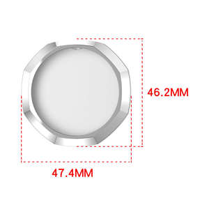 Funda Protectora de Reloj de Acero Inoxidable de 42 mm, Lujosa, Unisex, Impermeable, con Protector de Pantalla Electrochapado de Colores - Product Image 5