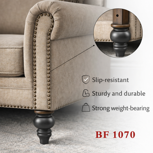 ขาเฟอร์นิเจอร์ไม้แกะสลักแบบคลาสสิก ขาโซฟาไม้เนื้อแข็ง ขาโต๊ะสไตล์วินเทจ ผลิตตามสั่ง OEM ผู้ผลิตเวียดนาม - Product Image 2