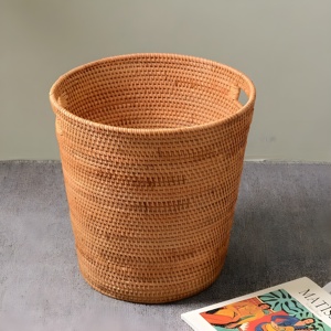 Cestas de ratán, la mejor opción para almacenamiento, organizador de ropa al precio más bajo, cesto para basura, venta al por mayor - Product Image 6