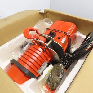 Nuevo y muy solicitado Polipasto eléctrico de cadena NewYSLD-100 de 1 tonelada (2000 lb), 230/460V, 2 velocidades, 18/6FPM - Product Image 2