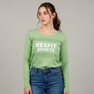 Camisetas de Manga Larga para Mujer, Diseño Personalizado de Alta Calidad, Ajuste Delgado, Antiarrugas, Transpirables, de Tela de Lona Ligera, Lisas - Product Image 5