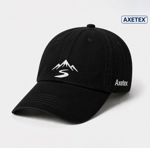Washed Cotton Curved Brim Dad <b>Cap</b> Premium Quality Headwear Custom Logo <b>Mountain</b> Embroidered Baseball Hats Wholesale Manufacturer - Product Image 1