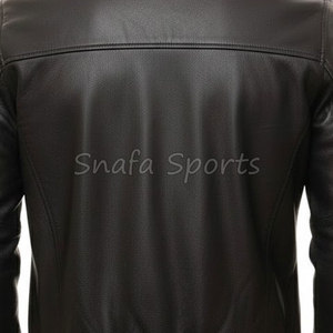 Chaqueta de Cuero Genuino Original para Hombre, Chaqueta de Cuero Clásica y Moderna, Chaqueta de Motociclista Impermeable - Product Image 5