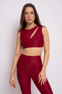 Conjunto de Danza Polo para Mujer 2026, Top de Cuello Alto y Pantalones de Cintura Alta, Ropa de Danza Cómoda para Verano, Servicio OEM - Product Image 4
