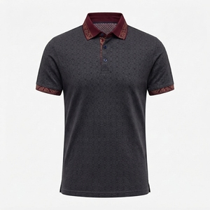Camisas Personalizadas al por Mayor para Hombre, Manga Corta, Diseño Sólido, Estilo Casual, Tejido Transpirable de Poliéster/Algodón, Corte Regular, OEM - Product Image 1