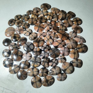 Cuarzo Natural de Calidad Premium, Corte Pera, Gema Suelta Cabujón, Alta Calidad, Parte Posterior Plana, para Fabricación de Joyería de Plata, Colgante - Product Image 4