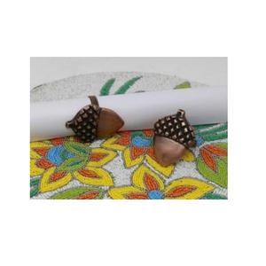 Anneaux de serviette en métal émaillé en forme de citrouille, design moderne, écologiques, pour décoration de table festive d'automne, Thanksgiving, mariage, hôtel - Product Image 6