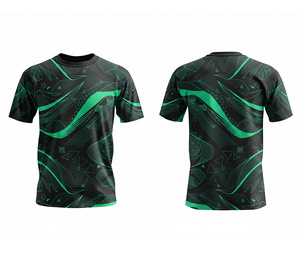 Camiseta Deportiva de Alto Rendimiento con Sublimación y Absorción de Humedad |   Tallas para Hombres, Mujeres y Jóvenes |   Ligero y de Secado Rápido - Product Image 4