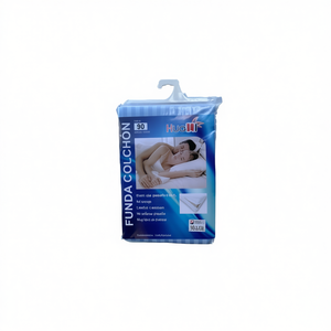 Cubrecama Elegante con Rayas Azules 90 FUNDA COLCHON para un Sueño Reparador - Product Image 1