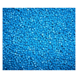 Granulés de polyéthylène haute densité (HDPE) bleus, matière recyclée par injection, pour produits plastiques industriels - Product Image 4