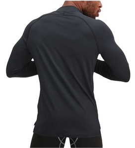 Hommes Compression Running Shirt Fitness Musculation Workout Tops avec manches courtes Imprimé Gym Active Wear - Product Image 5