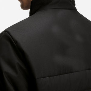 Custom Design Solid <b>black</b> Color Bomber Jacket fpr men Fashionable wear in Outdoor Made SPORTS streetwear wear bubble <b>coat</b> - Product Image 3