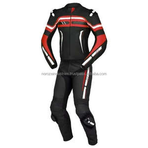 Combinaison de moto en cuir de vachette pour homme, haute performance, imperméable, protection intégrale, vente chaude - Product Image 4