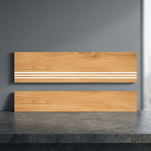 Escalón de porcelana esmaltada mate antideslizante Vistaar, elevador de 1200x300mm, baldosas de madera de 1200x200mm, escaleras de 11mm - Product Image 5